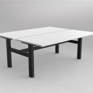 OL Agile Desking Shared Layout with 2 Worktops
