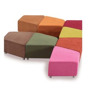 ST Clip Trapezium Reception Area Ottoman