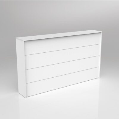 OL Axis Straight Reception Counter Facade