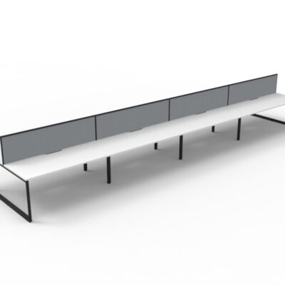 Loop Double Side Workstation with Center Division Screen