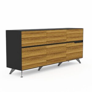 GP Novara 3 Pencil Drawers and 3 Filing Drawers Cabinet